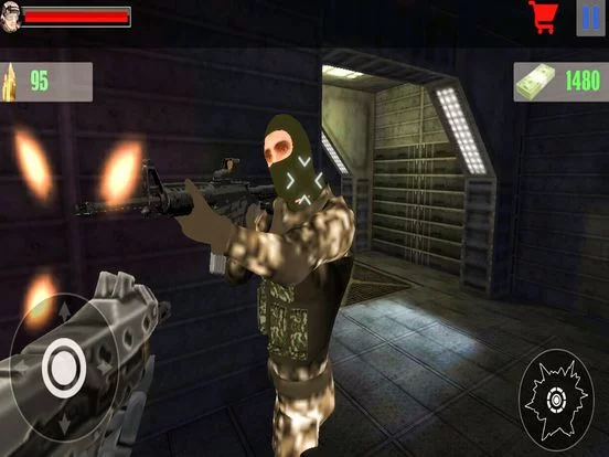 Изображение игры: Commando Robot Death War