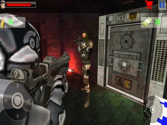 Изображение игры: Commando Robot Death War