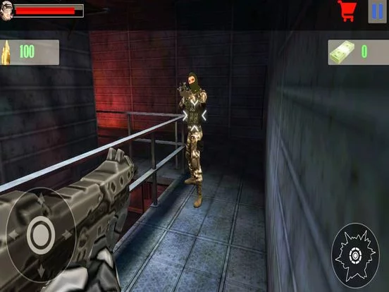Изображение игры: Commando Robot Death War