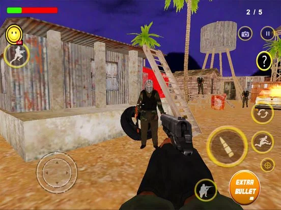 Изображение игры: US Commando Military Attack