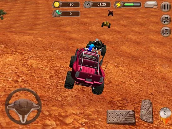 Изображение игры: 4x4 monster truck off road Furious Extreme Racing