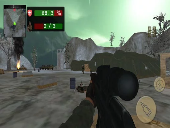 Изображение игры: Sniper Commando Survival War