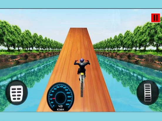 Изображение игры: Stunt Byke Water Racing 2018