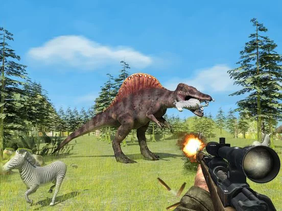 Изображение игры: Deer Hunting and Dino Hunter