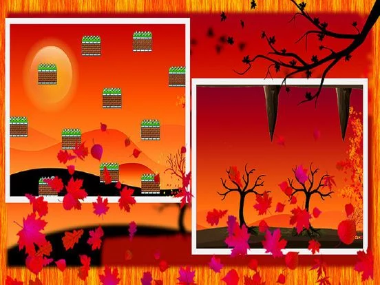 Изображение игры: Falling Leaf - Tree Adventure
