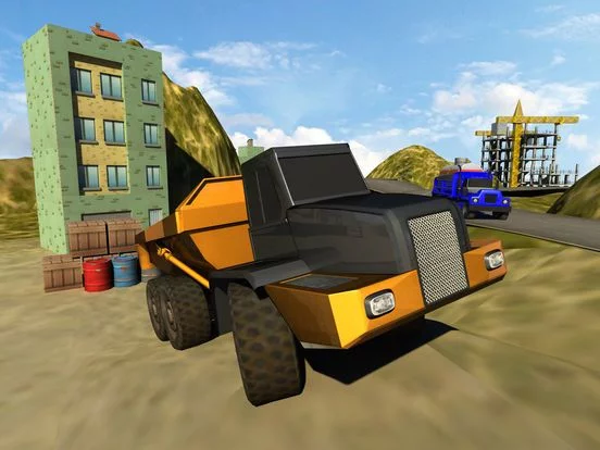 Изображение игры: Fast Cargo Truck Furious Driver Simulator