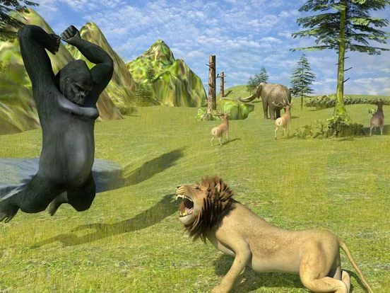 Изображение игры: Clash of Gorilla