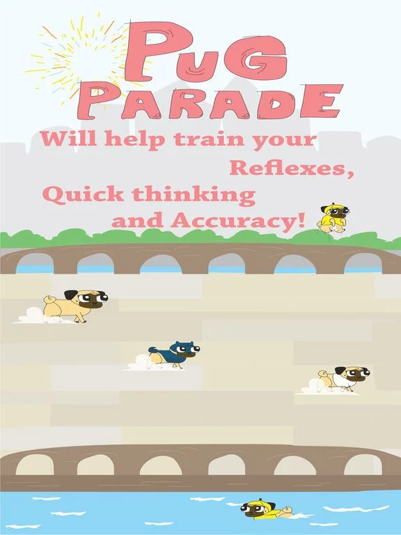 Изображение игры: Pugparade - From the Makers of Growing Pug (Pug Parade)