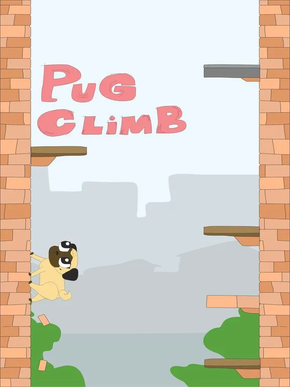 Изображение игры: Pug Climb - From the makers of Growing Pug