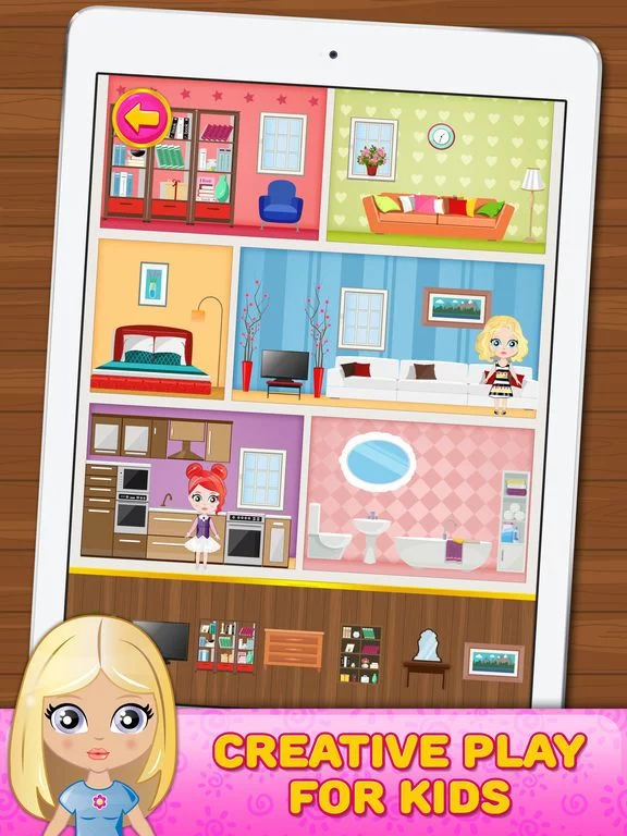Изображение игры: Doll House Decorating Game *Pro