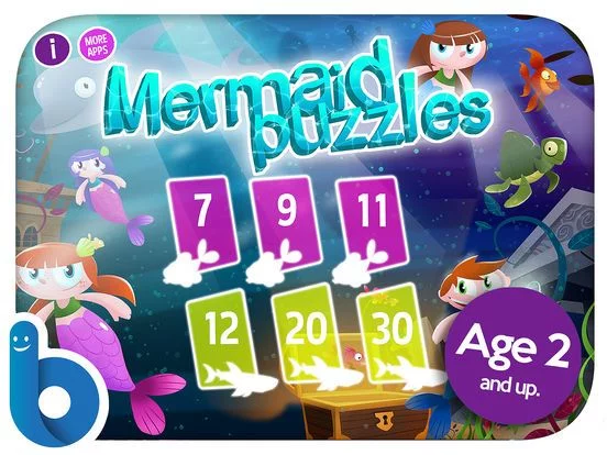 Изображение игры: Mermaids Jigsaw Puzzles for kids and toddlers!