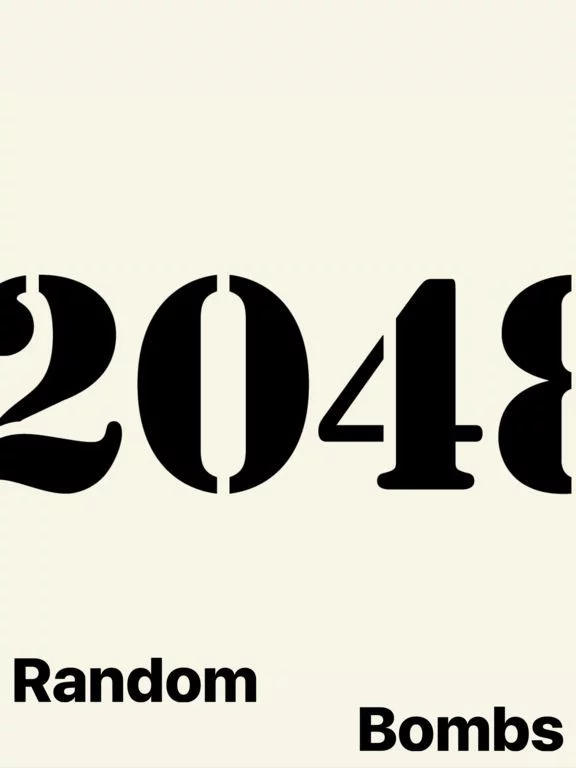 Изображение игры: 2048 Random Bombs - (classic 3x3, 4x4, 5x5 2408)