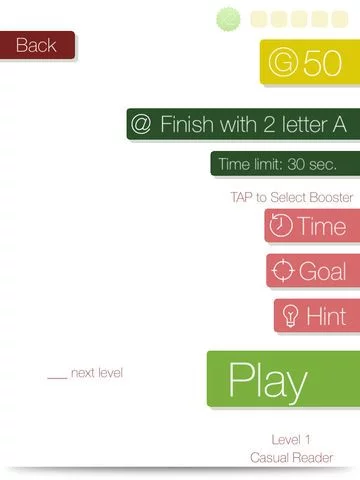 Изображение игры: Word Pop Shuffle