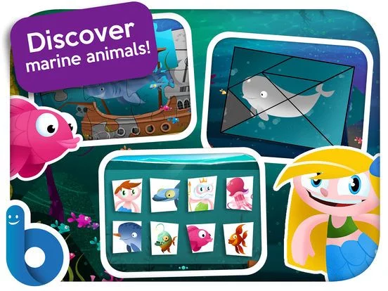 Изображение игры: Mermaids Jigsaw Puzzles for kids and toddlers!