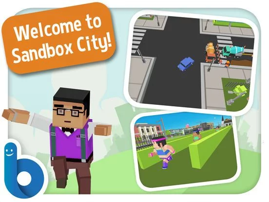 Изображение игры: Sandbox City - A toy car for children