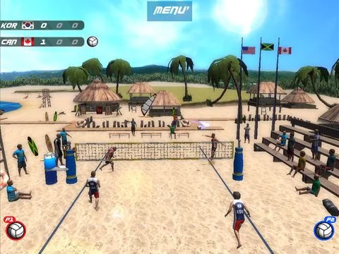 Изображение игры: VTree Entertainment Volleyball