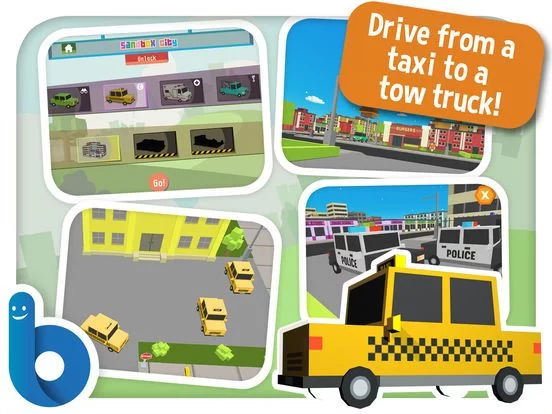 Изображение игры: Sandbox City - A toy car for children