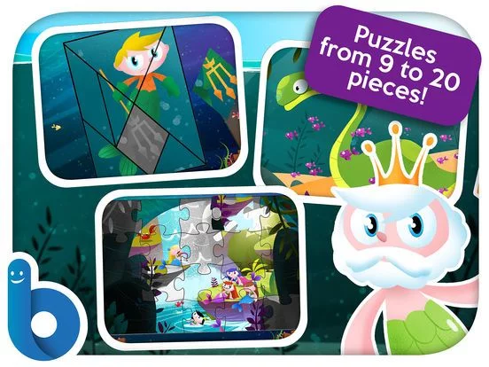 Изображение игры: Mermaids Jigsaw Puzzles for kids and toddlers!