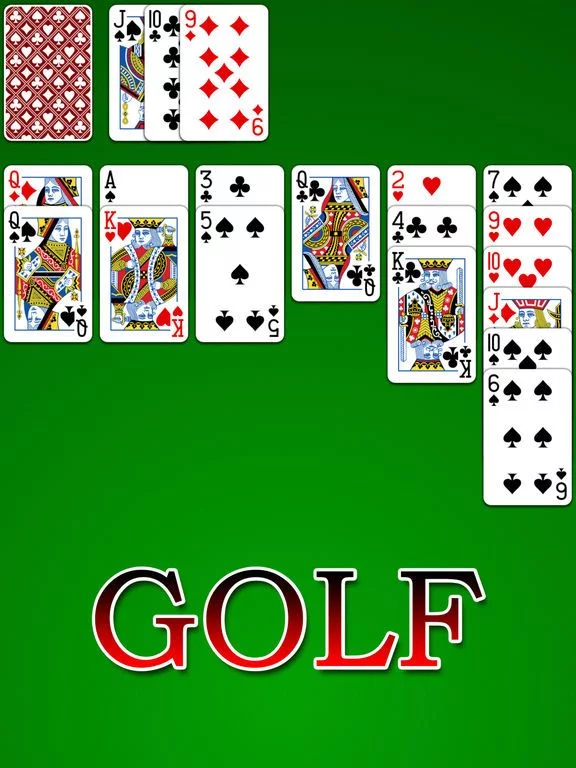 Изображение игры: Golf Solitaire Now
