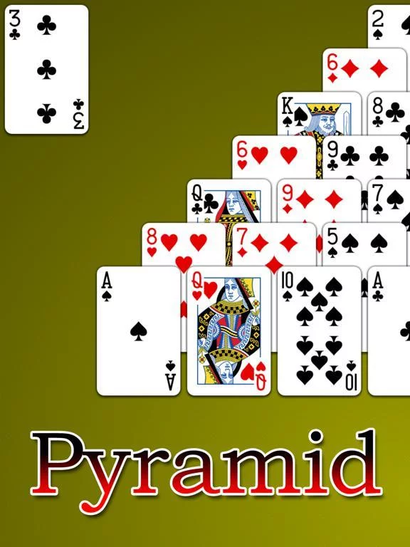 Изображение игры: Pyramid Solitaire Now