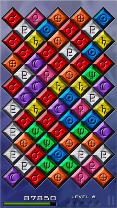 Изображение игры: Falling Gems