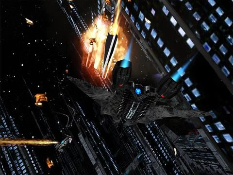 Изображение игры: Space City Wars Deluxe