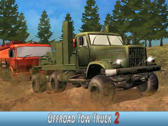 Изображение игры: Offroad Tow Truck Simulator 2