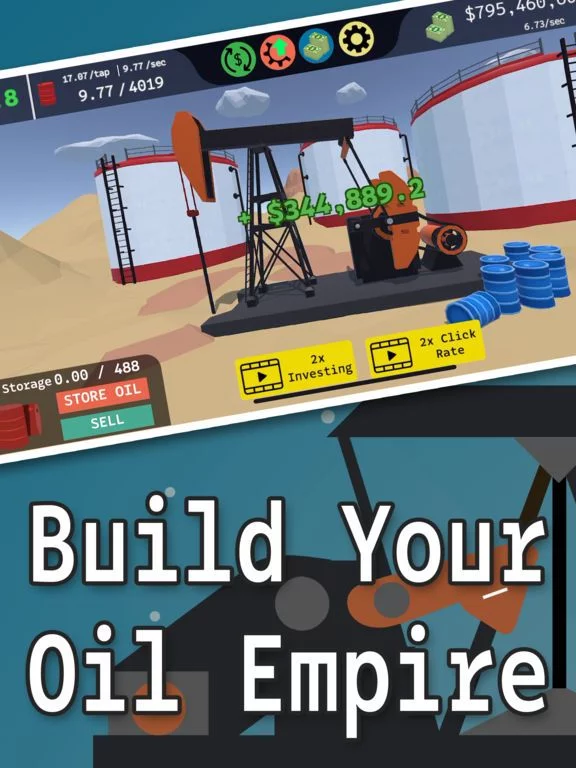 Изображение игры: Big Oil - Clicker Tycoon Game