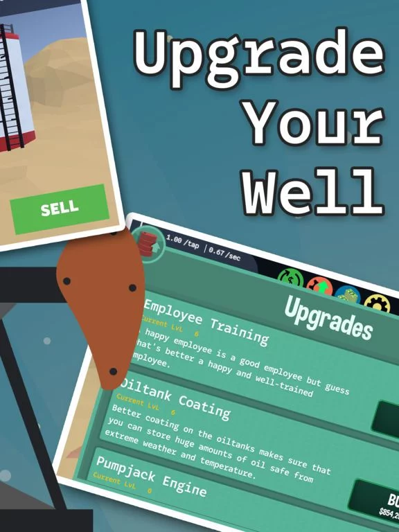 Изображение игры: Big Oil - Clicker Tycoon Game