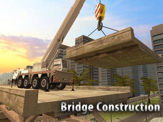Изображение игры: Bridge Crane Simulator 3D