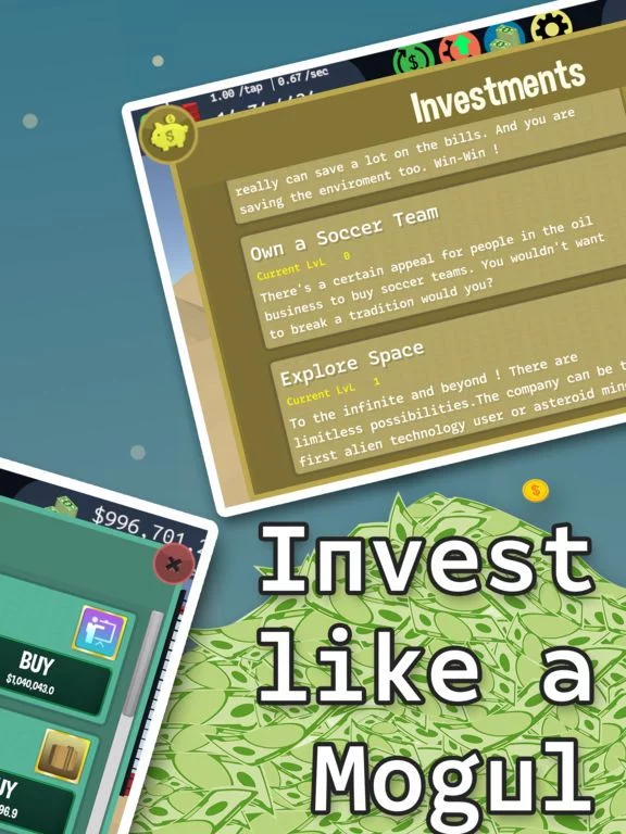 Изображение игры: Big Oil - Clicker Tycoon Game