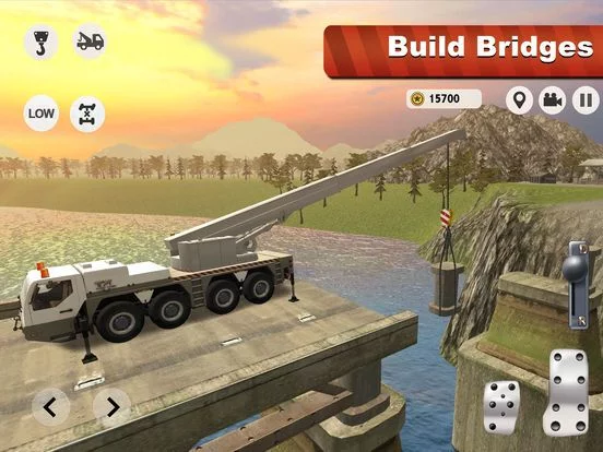 Изображение игры: Bridge Crane Simulator 3D