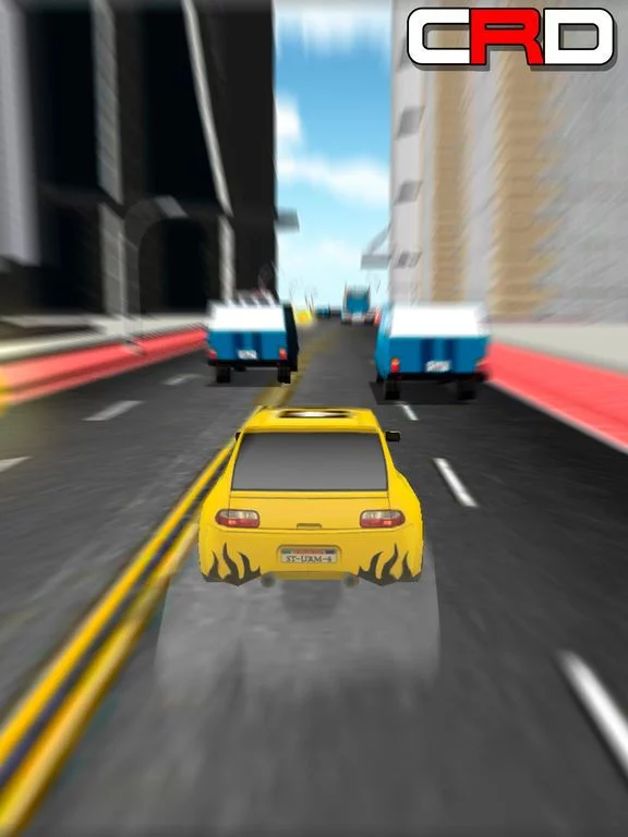 Изображение игры: City Road Drag