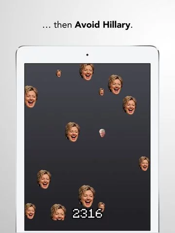 Изображение игры: Avoid Hillary