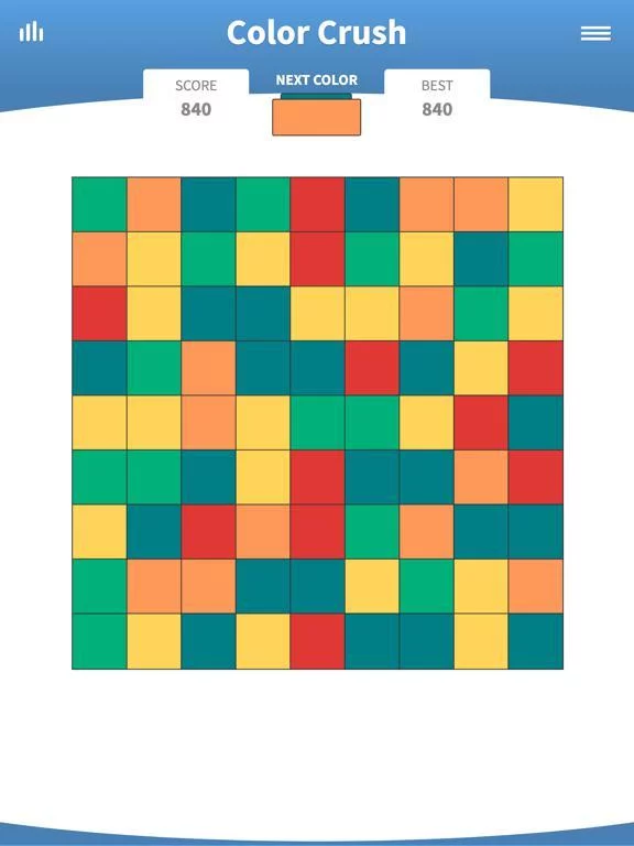 Изображение игры: Color Crush · Matching Game