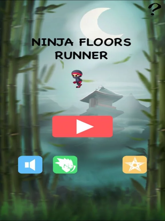 Изображение игры: Ninja Floors Runner