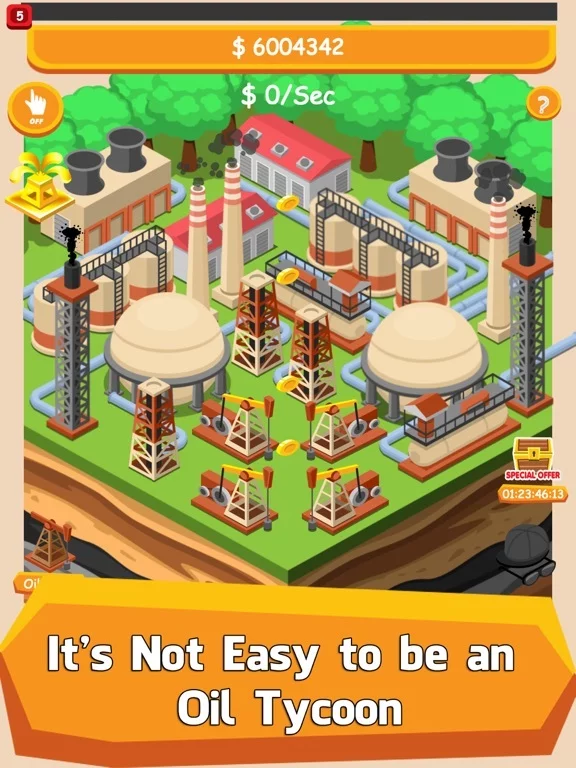 Изображение игры: Oil Tycoon: Tap City Miner Inc