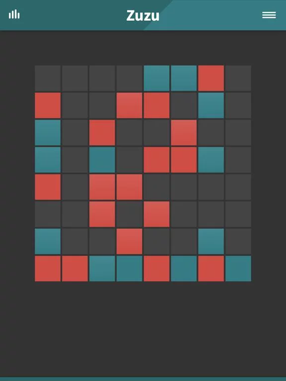 Изображение игры: Zuzu · Binary Puzzle Game