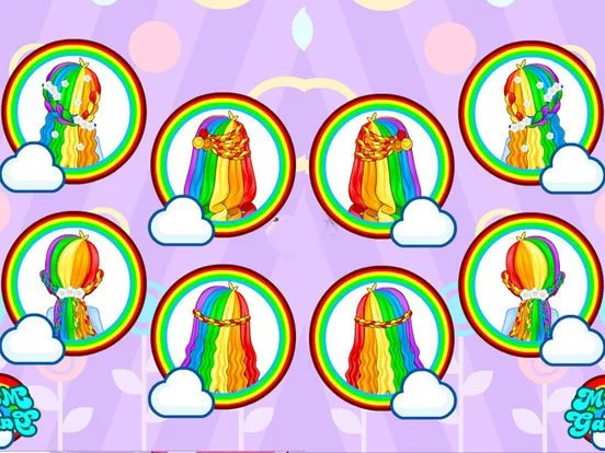 Изображение игры: My pony Hair design Dressup style