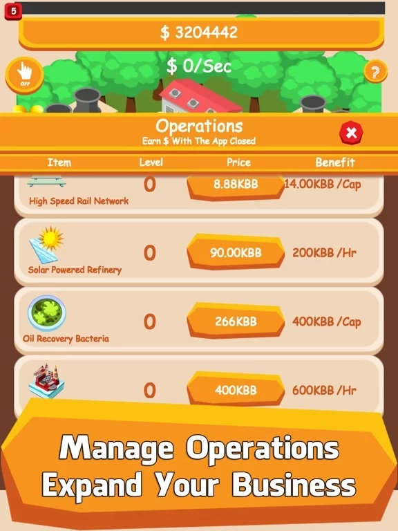 Изображение игры: Oil Tycoon: Tap City Miner Inc