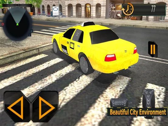 Изображение игры: Taxi Car Cab: Driver Taxi