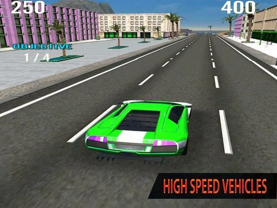 Изображение игры: High Speed In Car Racing 3