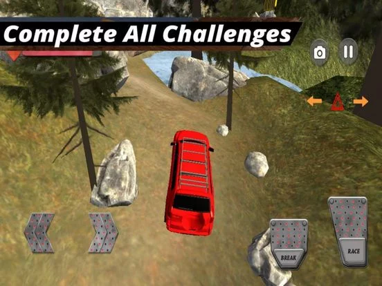 Изображение игры: 4x4 Car Challenge Hill Road