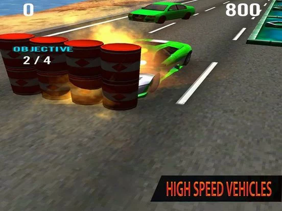 Изображение игры: High Speed In Car Racing 3