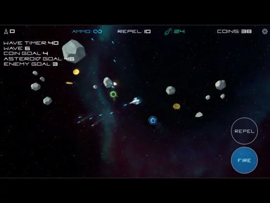 Изображение игры: Astronoidz