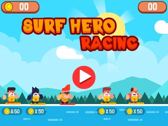 Изображение игры: Surf Hero Racing