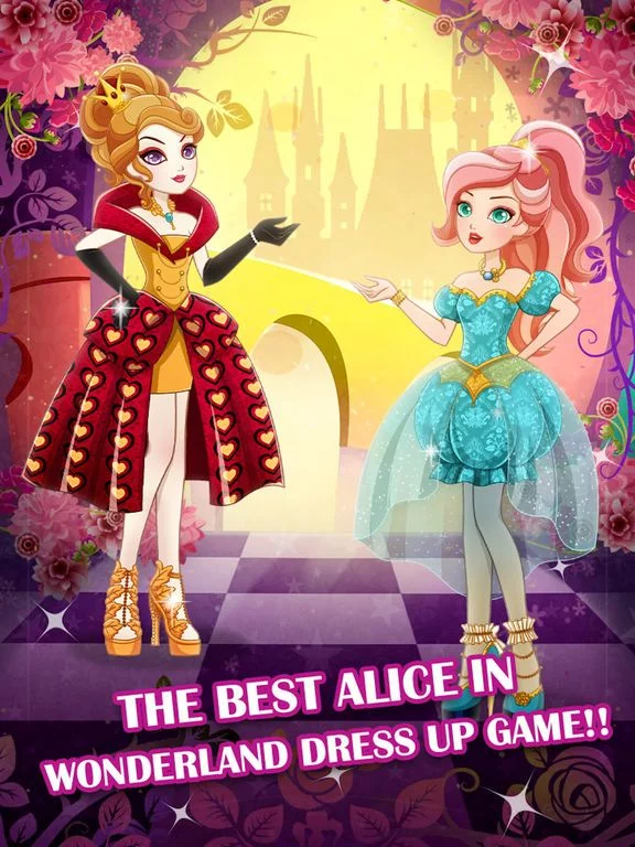 Изображение игры: Princess sister of Dress-up Girl sweet salon game
