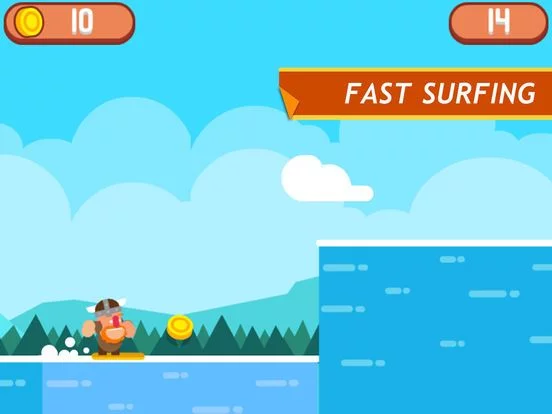 Изображение игры: Surf Hero Racing