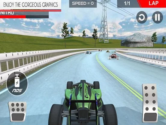 Изображение игры: Top Speed Racing Car