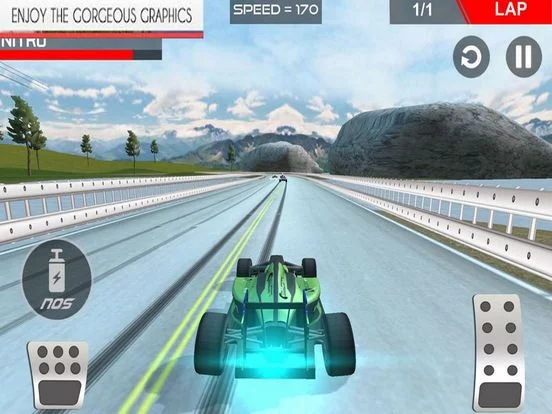 Изображение игры: Top Speed Racing Car